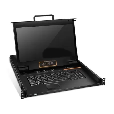 FS 16 Port Cat5e/6 1U USB KVM 17inch LCD and IP Remote Access Switch FS 16 Port Cat5e/6 1U USB KVM 17inch LCD and IP Remote Access Switch