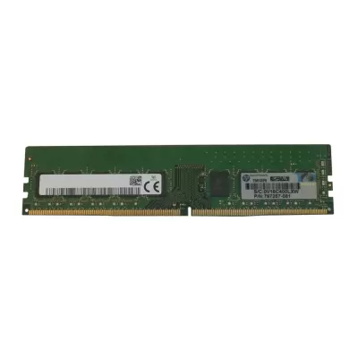 HP 4GB PC4-17000 DDR4-2133MHz ECC Unbuffered CL15 288-Pin DIMM 1.2V Single Rank Memory Module Part# 797257-081 HP 4GB PC4-17000 DDR4-2133MHz ECC Unbuffered CL15 288-Pin DIMM 1.2V Single Rank Memory Module Part# 797257-081