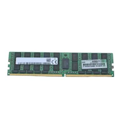 HPE 64GB PC4-21300 DDR4-2666MHz ECC Registered CL19 288-Pin Load Reduced DIMM 1.2V Quad Rank Memory Module Part# 840759-091 HPE 64GB PC4-21300 DDR4-2666MHz ECC Registered CL19 288-Pin Load Reduced DIMM 1.2V Quad Rank Memory Module Part# 840759-091