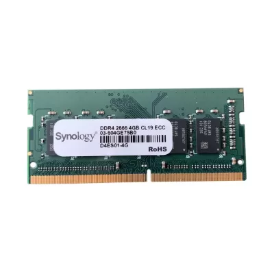Synology 4GB DDR4 3200 ECC SODIMM Server Ram D4ES02-4G Synology 4GB DDR4 3200 ECC SODIMM Server Ram D4ES02-4G