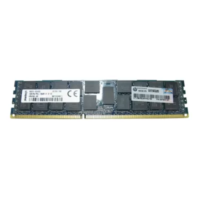 HP 16GB PC3-10600 DDR3-1333MHz ECC Registered CL9 240-Pin DIMM Dual Rank 1.35V Low Voltage Memory Module Part# HP647653-081-KEF HP 16GB PC3-10600 DDR3-1333MHz ECC Registered CL9 240-Pin DIMM Dual Rank 1.35V Low Voltage Memory Module Part# HP647653-081-KEF