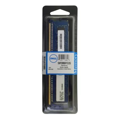 Dell 2GB PC3-10600 DDR3-1333MHz ECC Unbuffered CL9 240-Pin DIMM 1.35V Low Voltage Single Rank Memory Module Part# SNPDM0KYC/2G
