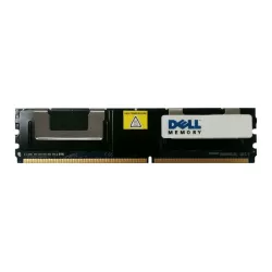 Dell 4GB PC2-5300 DDR2-667MHz ECC Fully Buffered CL5 240-Pin DIMM Dual Rank Memory Module Part# SNPFP658C/4G