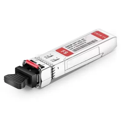 FS C21 DWDM-SFP10G-60.61-I 10G DWDM SFP+ 1560.61nm 40km Transceiver Module FS C21 DWDM-SFP10G-60.61-I 10G DWDM SFP+ 1560.61nm 40km Transceiver Module