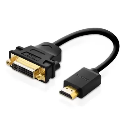 Ugreen HDMI to DVI 24+5 Cable Bidirectional HDMI Male to DVI-I Female Adapter 20136 Ugreen HDMI to DVI 24+5 Cable Bidirectional HDMI Male to DVI-I Female Adapter 20136