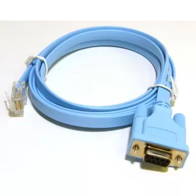 72-3383-01 Cisco DB9 RS232 Female to RJ45 Console rollover Cable 1.8 MTR 72-3383-01 Cisco DB9 RS232 Female to RJ45 Console rollover Cable 1.8 MTR
