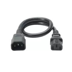 Back to Back Male Female Power Cable