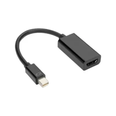 Mini Display Port to Big Display Port Black Converter Mini Display Port to Big Display Port Black Converter