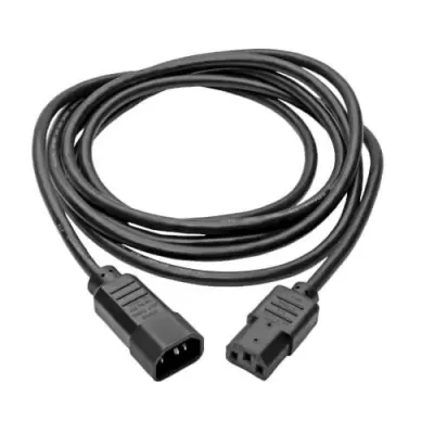 FS IEC320 C14 to IEC320 C13 18AWG 250V/10A Power Cable 6ft 1.8m FS IEC320 C14 to IEC320 C13 18AWG 250V/10A Power Cable 6ft 1.8m