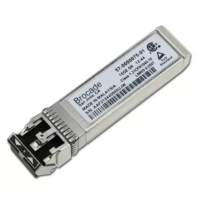 Brocade Compatible 10GBASE-SR SFP+ Transceiver Module 57-0000075-01 Brocade Compatible 10GBASE-SR SFP+ Transceiver Module 57-0000075-01