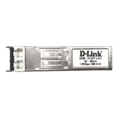 D-Link DEM-311GT 1.25Gb/s SX 850nm LC 1000Base-SX SFP Module D-Link DEM-311GT 1.25Gb/s SX 850nm LC 1000Base-SX SFP Module