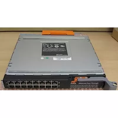 Dell 10GPTM 10GBE 16Port RJ45 Ethernet Pass Through Module 0WW060 Dell 10GPTM 10GBE 16Port RJ45 Ethernet Pass Through Module 0WW060