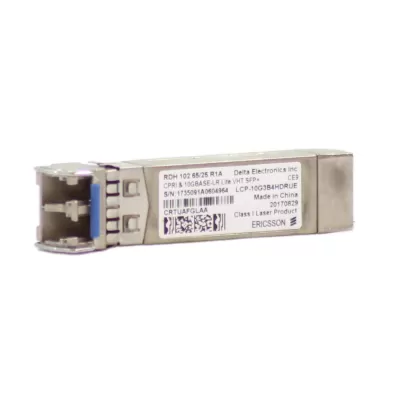 Ericsson RDH 102 65/2 CPRI 10GBASE-LR Lite SFP Module Ericsson RDH 102 65/2 CPRI 10GBASE-LR Lite SFP Module
