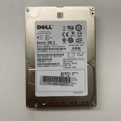 Dell 146GB 10K RPM 6Gbps 16MB 2.5 Inch SAS Hard Disk X160K 0X160K 9FJ066-150 ST9146803SS Dell 146GB 10K RPM 6Gbps 16MB 2.5 Inch SAS Hard Disk X160K 0X160K 9FJ066-150 ST9146803SS