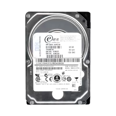 IBM 146GB 10K SAS 6Gbps 2.5 Inch Hard Disk 44W2200 MBD2147RC 42D0633 IBM 146GB 10K SAS 6Gbps 2.5 Inch Hard Disk 44W2200 MBD2147RC 42D0633