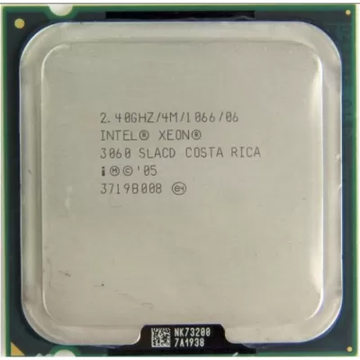 Intel Xeon 3060 2.4GHz CPU SLACD Processor Intel Xeon 3060 2.4GHz CPU SLACD Processor