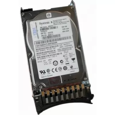 IBM 500GB 7200RPM 2.5 inch 6Gbps SAS Hard Disk ST9500430SS 9FY246-039 42D0693