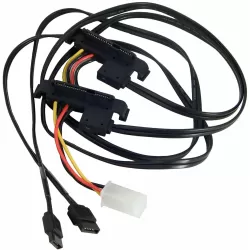 HP Z600 Workstation 2-Port SAS HDD Hard Drive Cable 464947-001