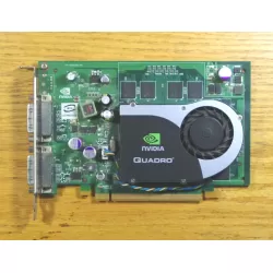 Dell NVIDIA Quadro FX 570 DVI 2-Port 256mb GDDR2 PCIe Graphics Card 0WX397