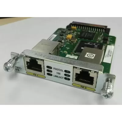 Cisco HWIC-2FE 2 Port Fast Ethernet High Speed WAN Interface Card 73-12949-01 Cisco HWIC-2FE 2 Port Fast Ethernet High Speed WAN Interface Card 73-12949-01