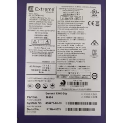 Extreme Networks Summit X440-24P Layer 3 Switch