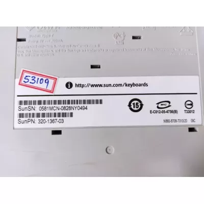 Sun Keyboard for GE Mammography 320-1367-03 Sun Keyboard for GE Mammography 320-1367-03