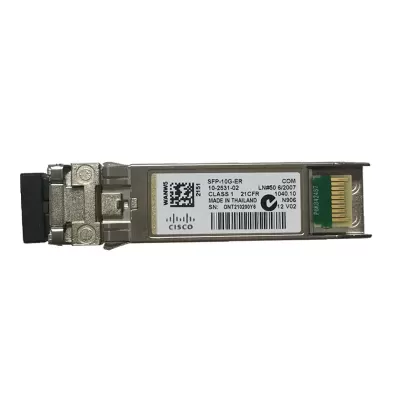 Cisco SFP-10G-ER module 10GBASE-ER SFP+ Module for SMF Cisco SFP-10G-ER module 10GBASE-ER SFP+ Module for SMF