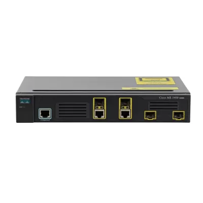 Cisco ME 3400G Series 2x Gigabit Ethernet 1G SFP Managed Switch ME-3400G-2CS-A Cisco ME 3400G Series 2x Gigabit Ethernet 1G SFP Managed Switch ME-3400G-2CS-A