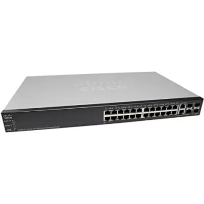 Cisco 500 Series 24 Ports Fast Ethernet PoE Switch SF500-24P