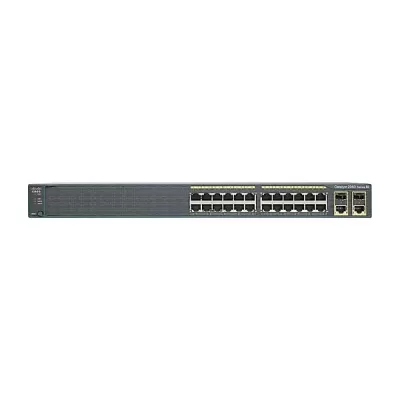 Cisco Catalyst WS-C2960 24TC-S 24 Ports Managed Switch Cisco Catalyst WS-C2960 24TC-S 24 Ports Managed Switch