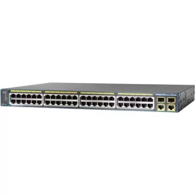 Cisco catalyst WS-C2960+48PST-S 48 ports Managed Switch Cisco catalyst WS-C2960+48PST-S 48 ports Managed Switch