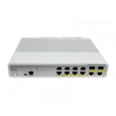 Cisco WS-C3560C-8PC-S Catalyst 3560C 8x FE PoE+ 2x 1G SFP Managed Switch Cisco WS-C3560C-8PC-S Catalyst 3560C 8x FE PoE+ 2x 1G SFP Managed Switch