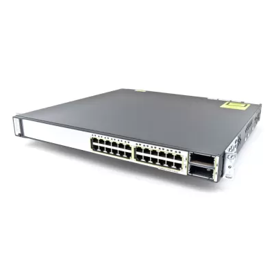 Cisco WS-C3750E-24TD-S Catalyst 3750E 24x GE 2x 10G X2 IP Base Managed Switch Cisco WS-C3750E-24TD-S Catalyst 3750E 24x GE 2x 10G X2 IP Base Managed Switch