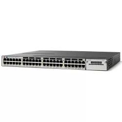 Cisco WS-C3750X-48P-L Catalyst 3750X 48x Gigabit Ethernet PoE+ LAN Base Managed Switch