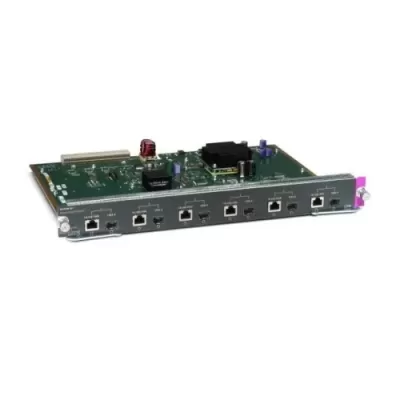 Cisco Catalyst 4500 6port 10/100/1000 Poe or Sfp Ws-x4506-gb-t
