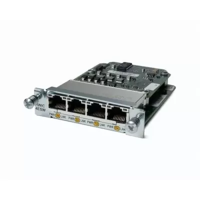 Cisco HWIC-4ESW 4x Fast Router WAN Interface Ethernet Card Cisco HWIC-4ESW 4x Fast Router WAN Interface Ethernet Card