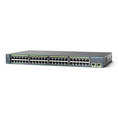 Cisco Catalyst WS-C2960-48TT-S 48 Port Ethernet Managed Switch Cisco Catalyst WS-C2960-48TT-S 48 Port Ethernet Managed Switch