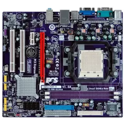 ECS Geforce6100SM micro ATX Socket AM2 GeForce 6100 System Motherboard ECS Geforce6100SM micro ATX Socket AM2 GeForce 6100 System Motherboard