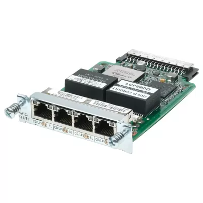 Cisco 4-Port Clear Channel T1/E1 High-Speed WAN Interface Card Cisco 4-Port Clear Channel T1/E1 High-Speed WAN Interface Card