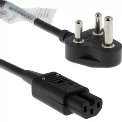 Cisco CAB-C15-IND C15 BS546 1.8m India South Africa AC Power Cord Cisco CAB-C15-IND C15 BS546 1.8m India South Africa AC Power Cord