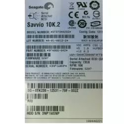 Dell 73GB 10K RPM SAS 3Gbps 2.5 Inch Hard Disk Drive 9F4066-042