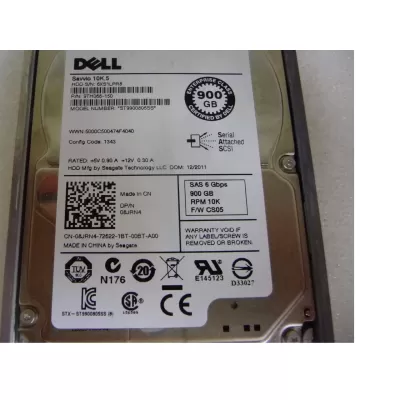 Dell 900GB 10K RPM 2.5 Inch 64MB SAS 6Gbps Hard Disk 9TH066-150