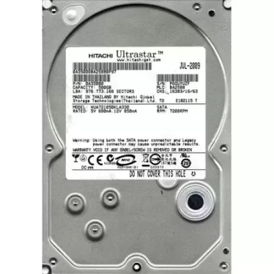 Hitachi 500GB 7.2K Rpm 3Gbps 3.5Inch SATA Hard disk 0A35000 Hitachi 500GB 7.2K Rpm 3Gbps 3.5Inch SATA Hard disk 0A35000