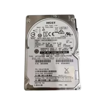 HGST 600GB 2.5 Inch SAS 12Gbps 10K RPM Hard Disk 0B33090 HGST 600GB 2.5 Inch SAS 12Gbps 10K RPM Hard Disk 0B33090