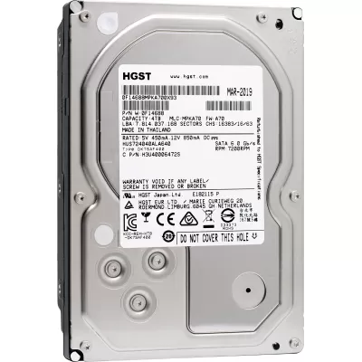 HGST Ultrastar 4TB 7200RPM SATA 6Gbps Hard Disk 0F14688 HGST Ultrastar 4TB 7200RPM SATA 6Gbps Hard Disk 0F14688