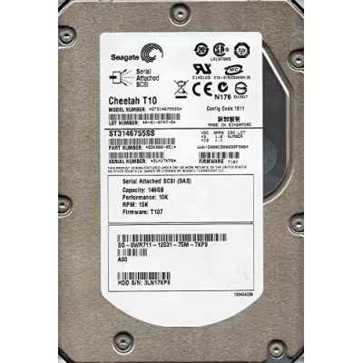 Seagate 146GB 15000RPM SAS 3Gbps 3.5 Inch Hard Disk Drive 9Z2066-040 Seagate 146GB 15000RPM SAS 3Gbps 3.5 Inch Hard Disk Drive 9Z2066-040