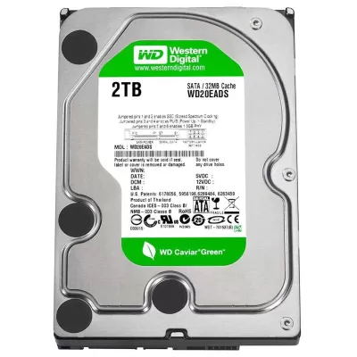 Western Digital Green 2TB 7.2K RPM 3.5inch SATA hard Disk WD20EADS 00R6B0 Western Digital Green 2TB 7.2K RPM 3.5inch SATA hard Disk WD20EADS 00R6B0