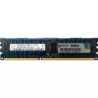 HP PC3-10600 2GB DDR3 1333Mhz 2Rx8 CL9 ECC Ram 500202-361 HP PC3-10600 2GB DDR3 1333Mhz 2Rx8 CL9 ECC Ram 500202-361