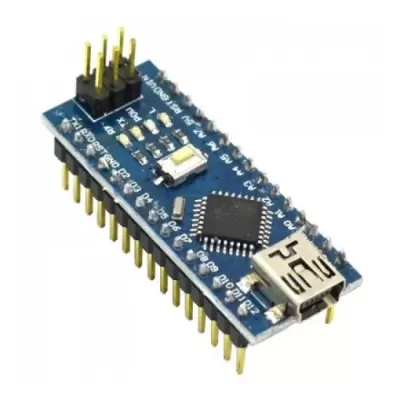 Nano CH340 Chip Board Without USB Cable - Soldered Nano CH340 Chip Board Without USB Cable - Soldered
