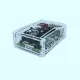 Raspberry PI 4 Model B Acrylic Case with Cooling Fan Slot Raspberry PI 4 Model B Acrylic Case with Cooling Fan Slot